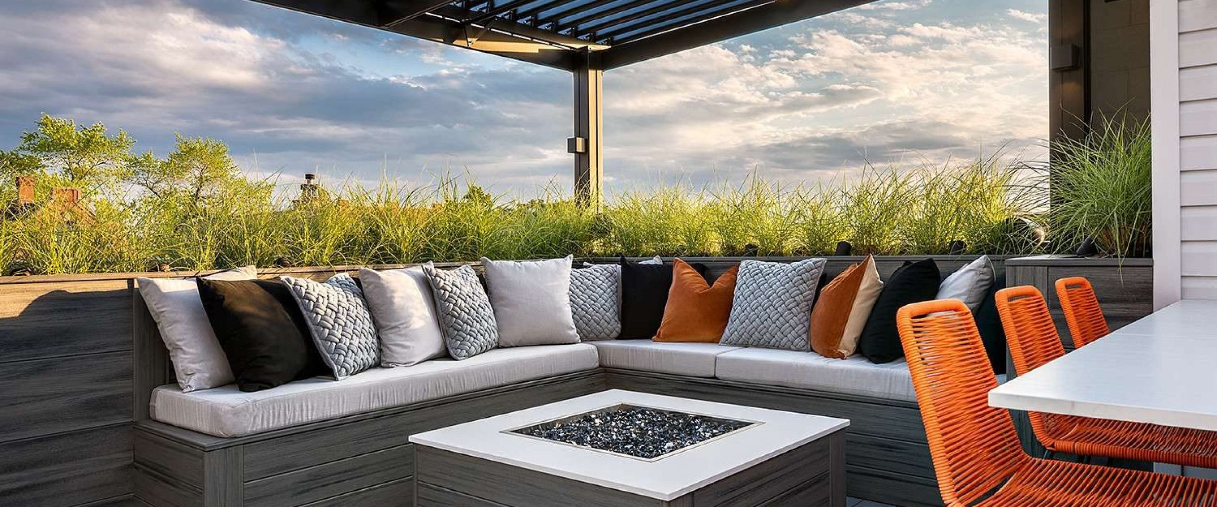 Elevate your deck into a living space.
