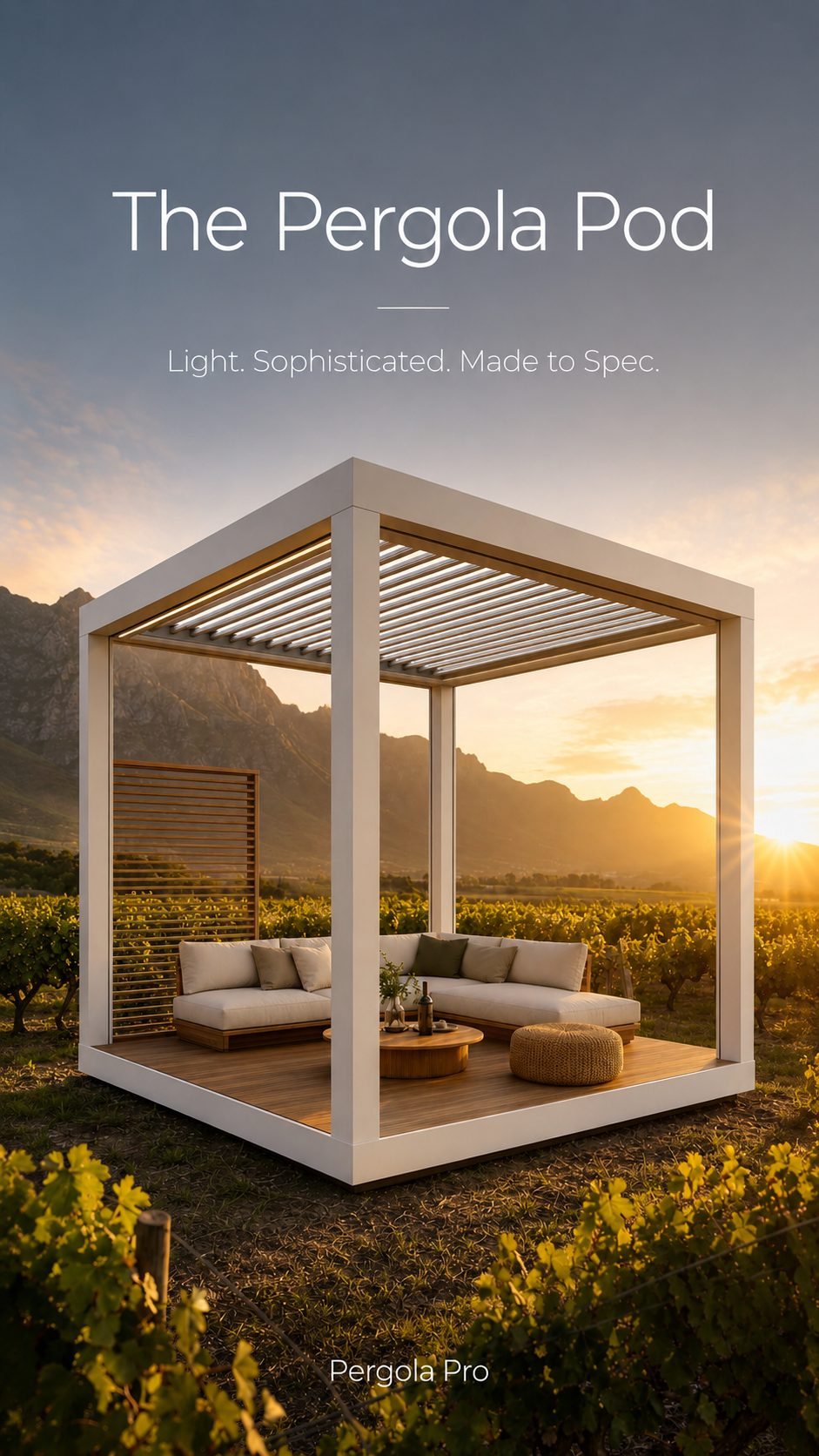 Pod pergola designs freestanding, photo 15