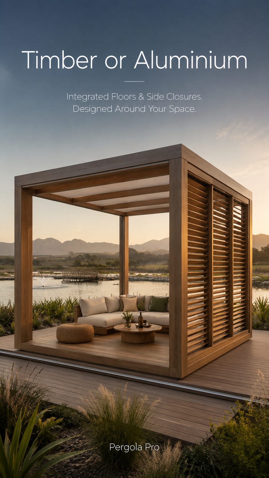 Pod pergola designs freestanding, photo 17
