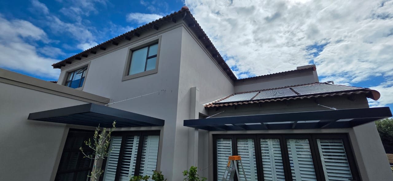 Wire support aluminium pergolas