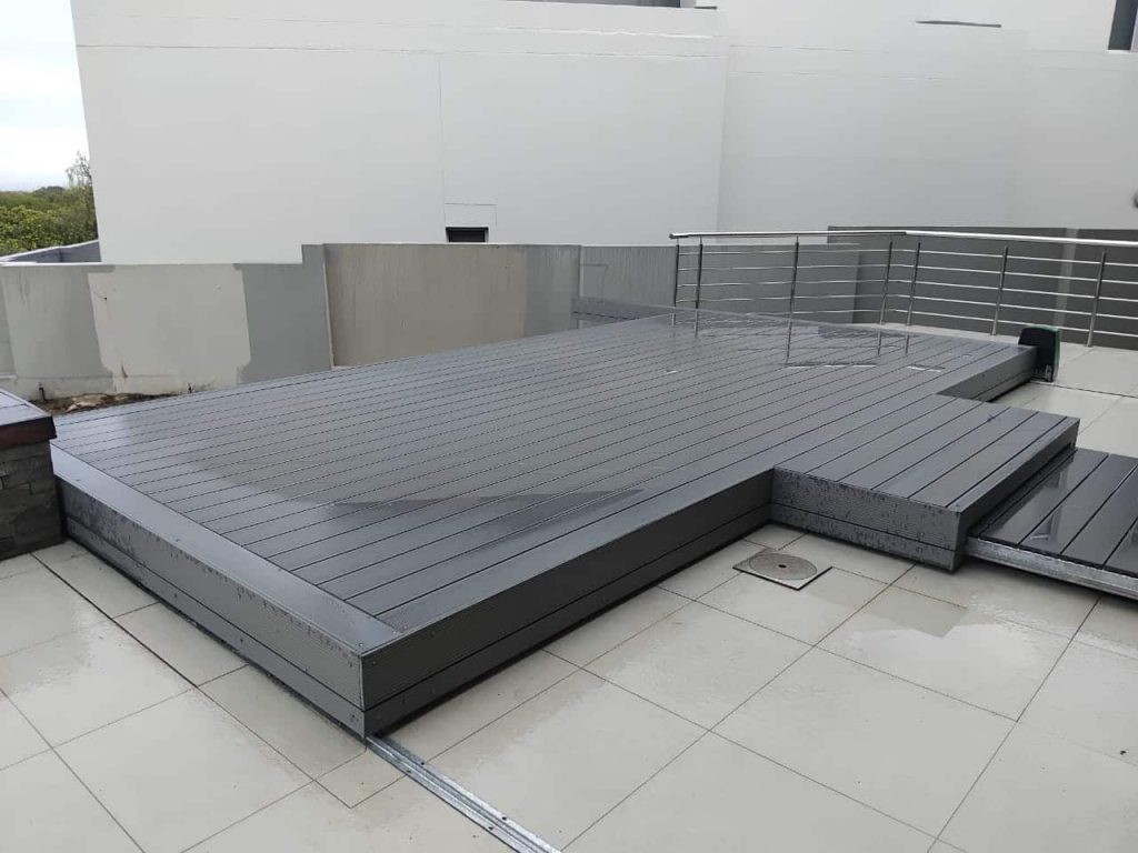 Composite Sliding Pool deck seapoint