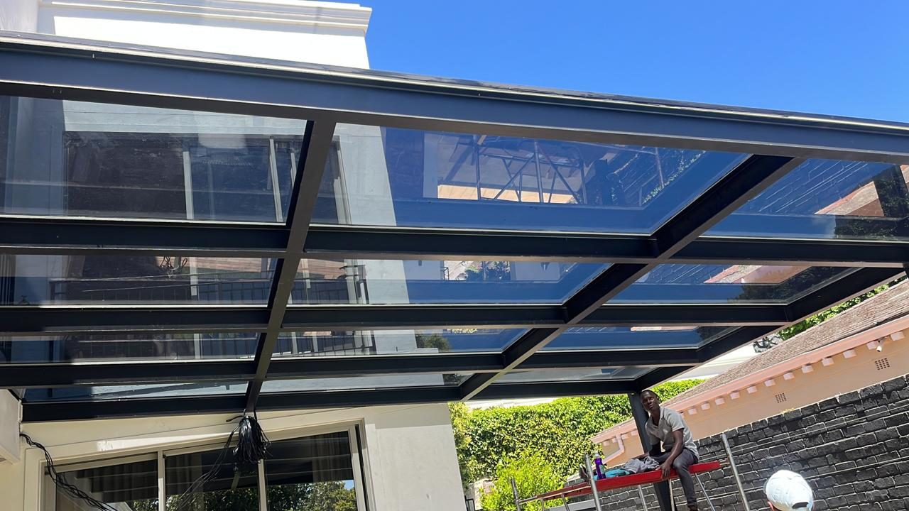 Glass roof pergola, photo 11