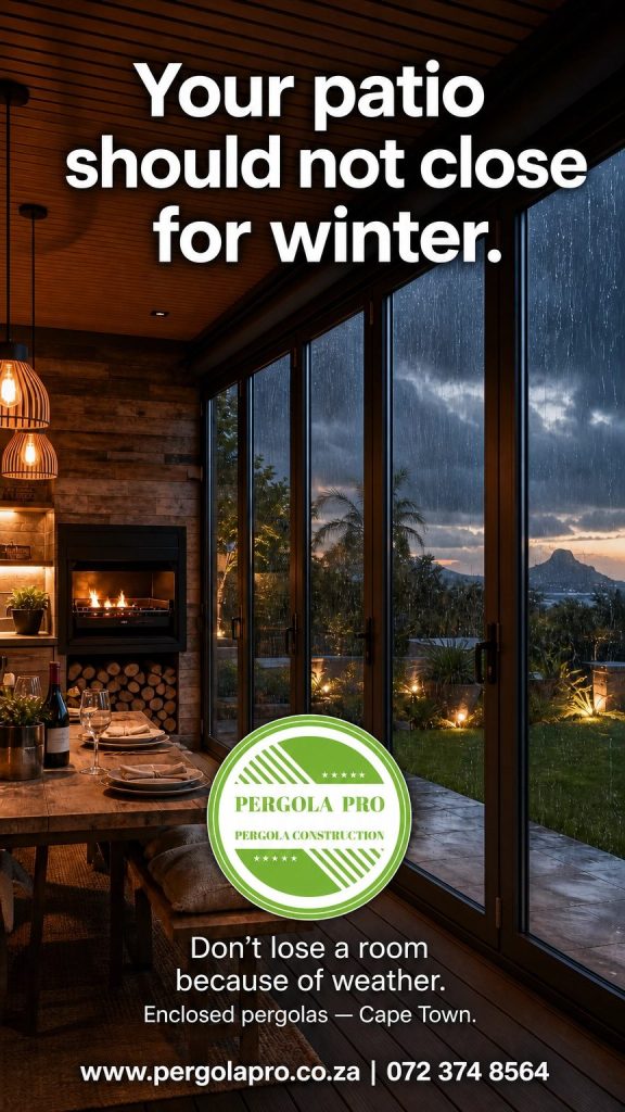 enclosed Pergola with glass stackaway doors enclosed Pergola with glass stackaway doors