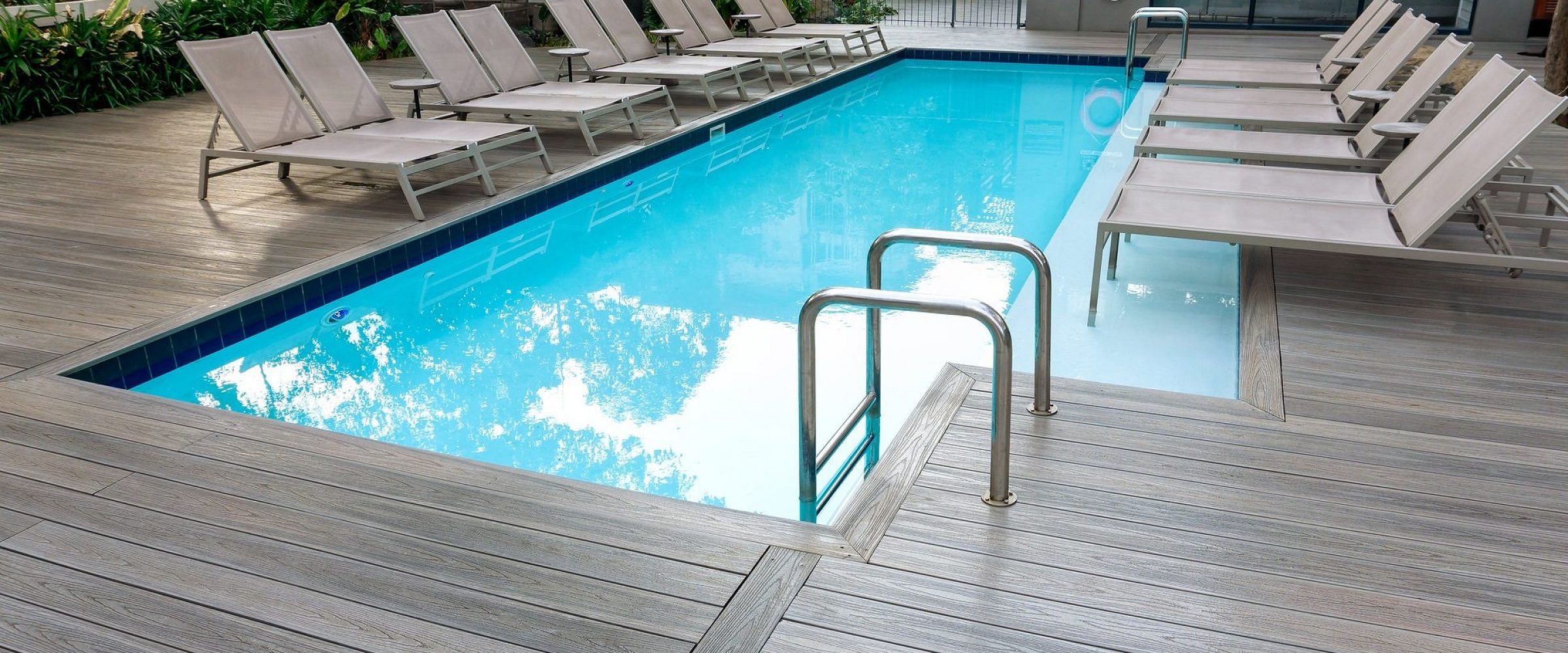 Composite deck Claremont complex