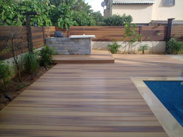 Balau deck and fence