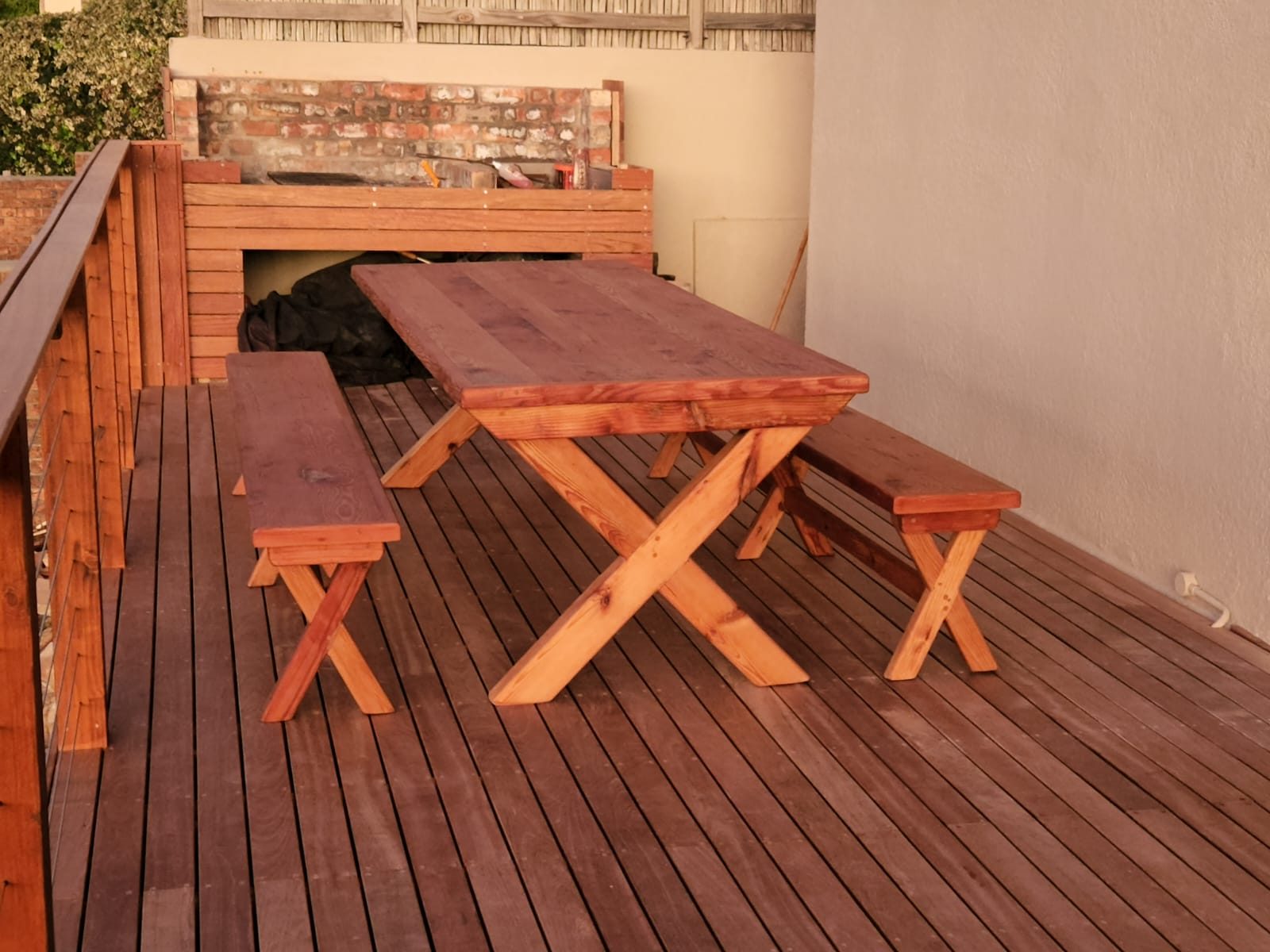 Hardwood deck oiled Fish Hoek Cape Town, photo 17