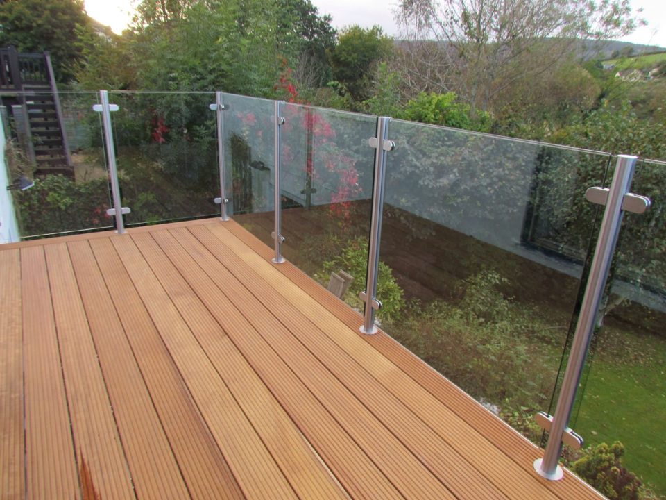 Glass balustrade