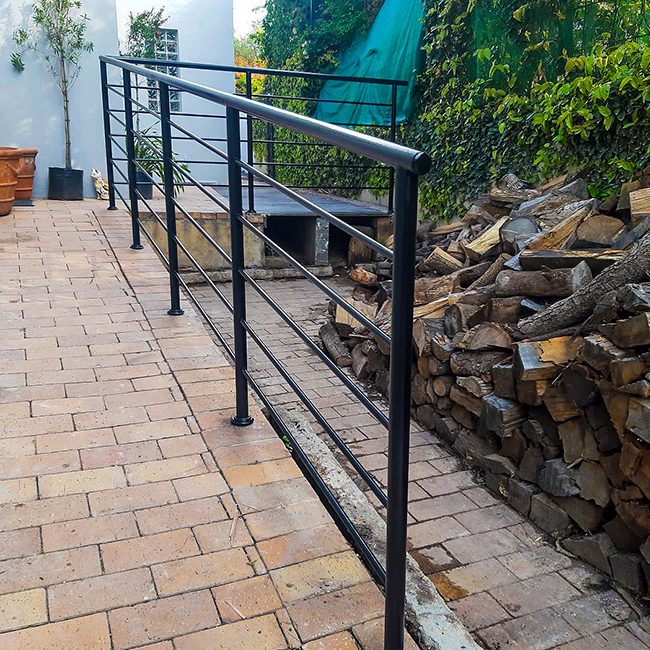 Metal balustrade painted, photo 14