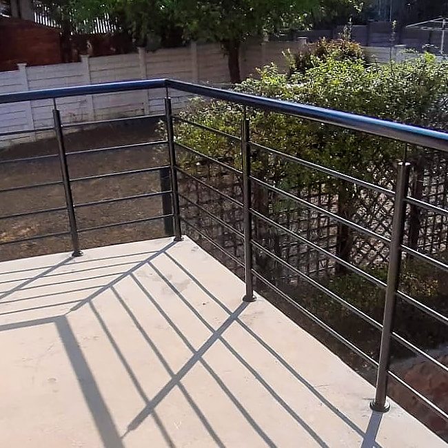 Metal balustrade painted, photo 15