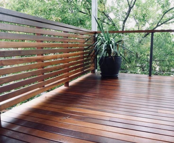 Timber balustrade