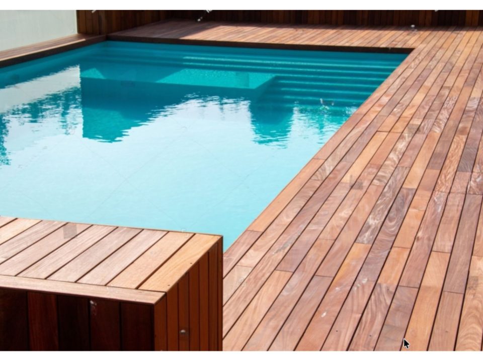 Cladocalyx stained deck Cape Town