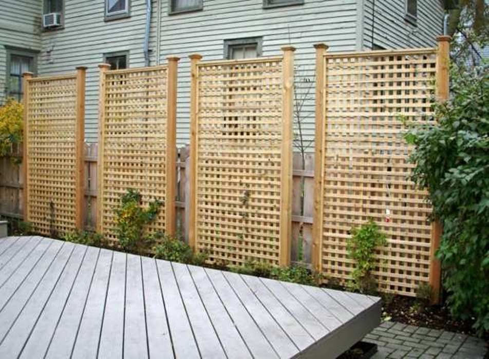 Mm spaced square trellis