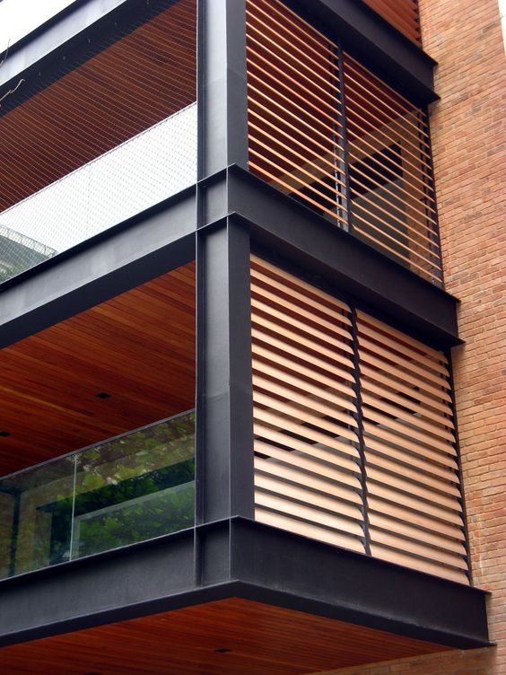 Black i beam structure
