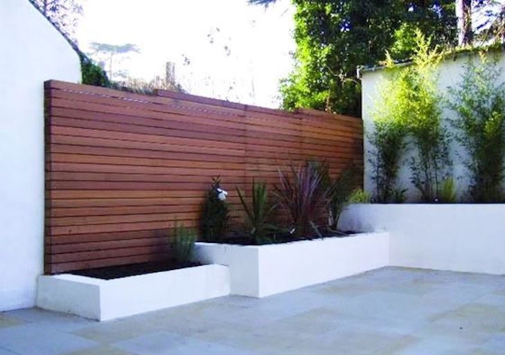 Privacy screen garden