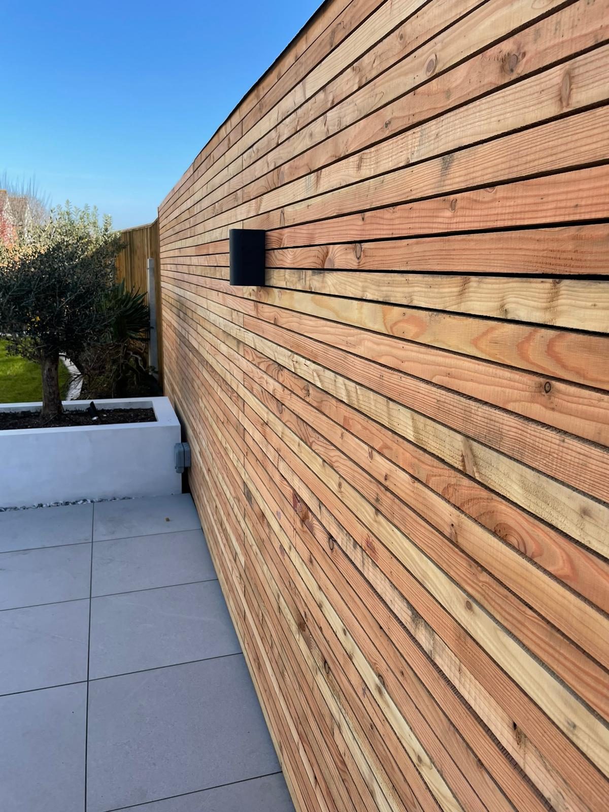 Thermowood fencing, photo 42