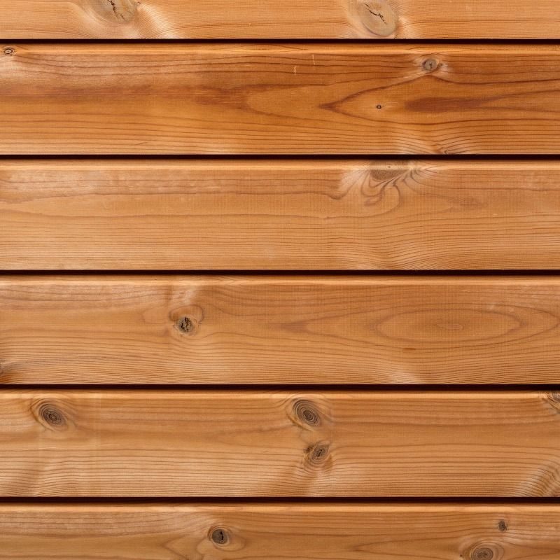 Thermowood fencing, photo 43