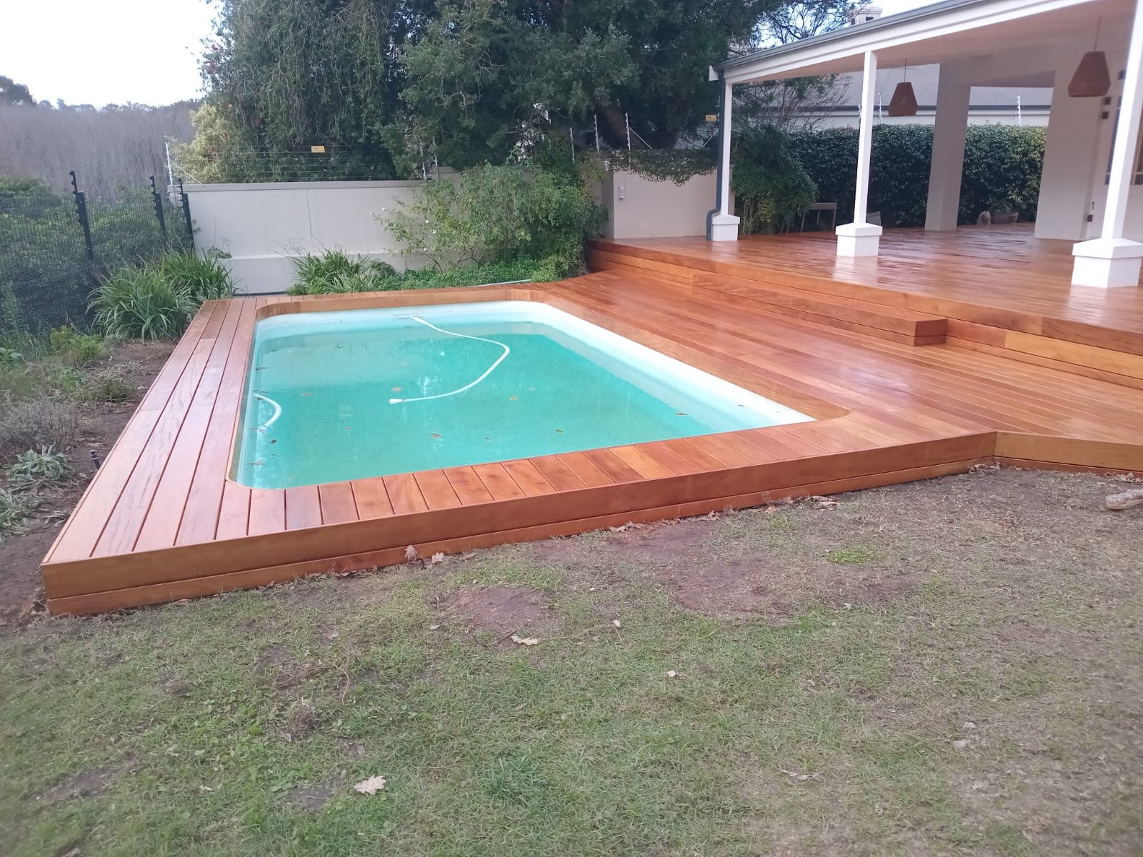 Oiled Garapa deck Noordhoek, photo 15
