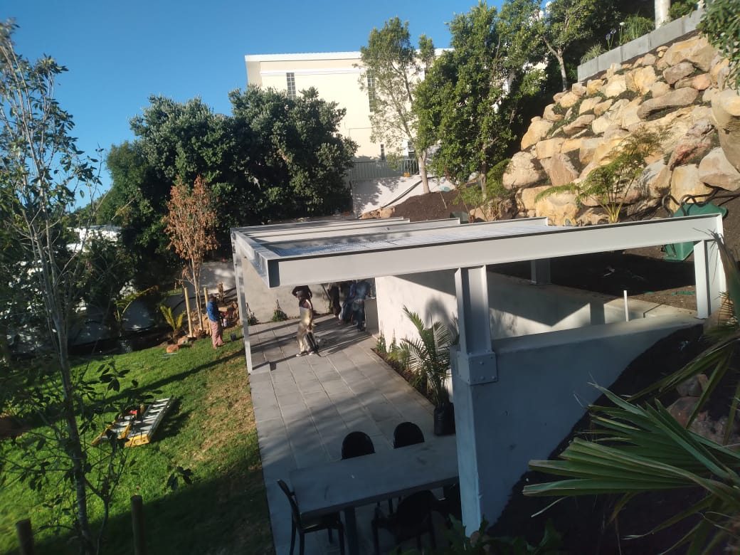 Rope Pergola with White Steel Frame in Camps Bay, photo 5