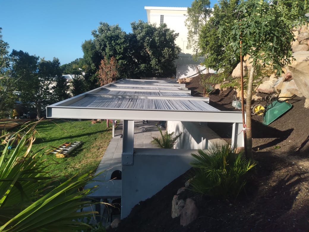 Rope Pergola with White Steel Frame in Camps Bay, photo 6