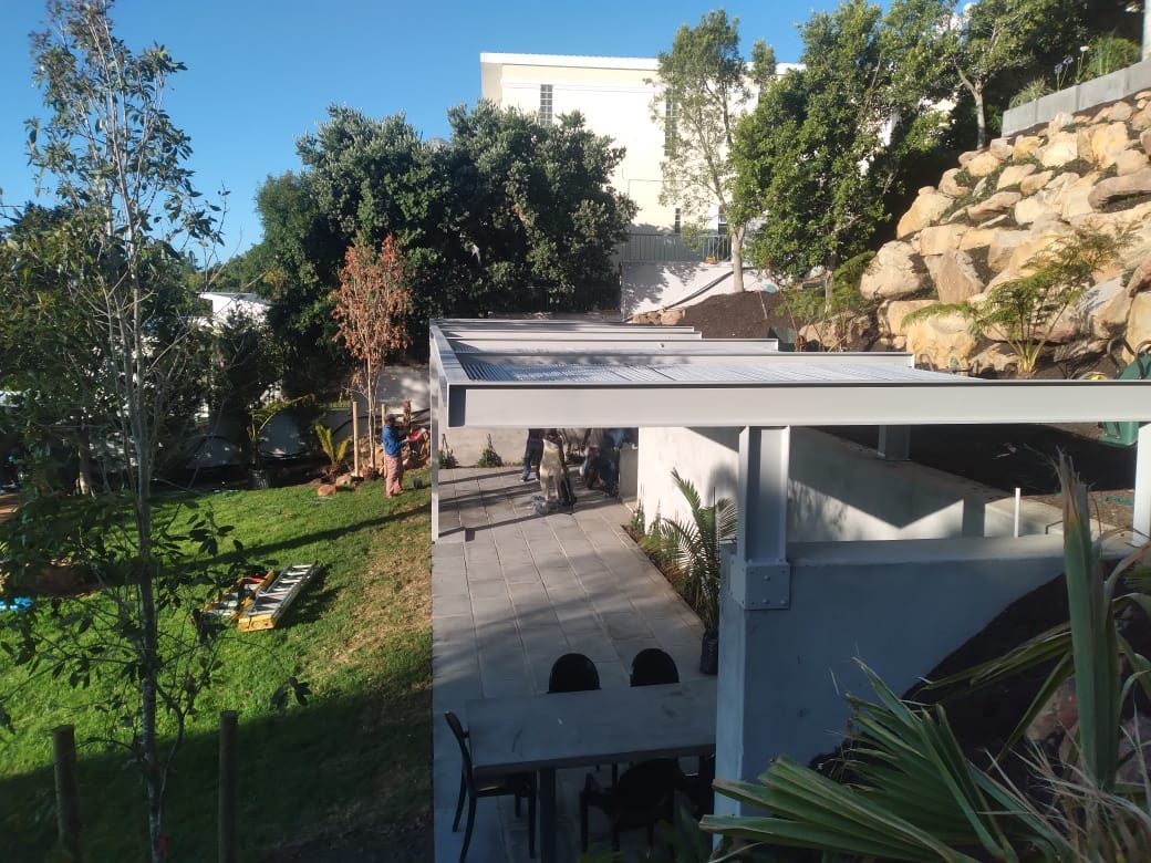 Rope Pergola with White Steel Frame in Camps Bay, photo 8