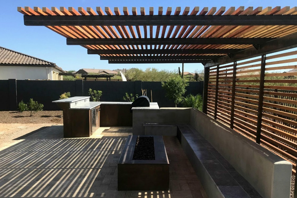 Cantilever pergola Cantilever pergola