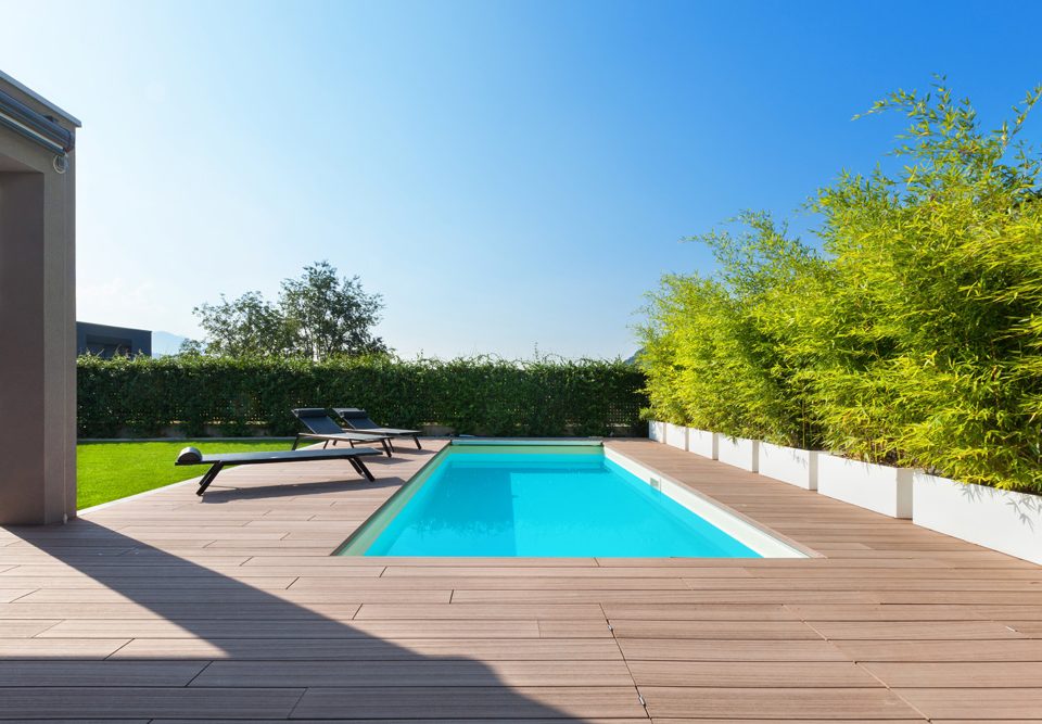 Maintenance free composite decking