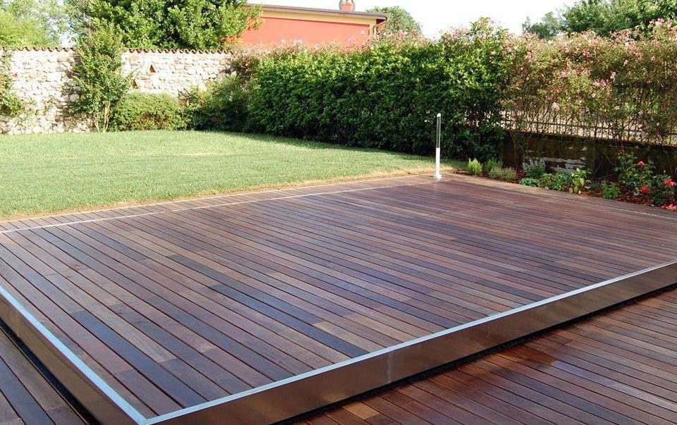 Sliding Pool Deck Cover
