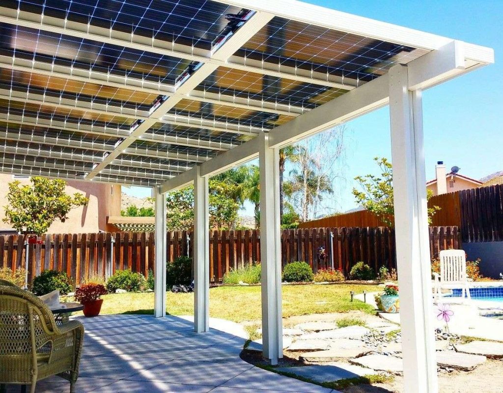 Residential Solar PV Pergola Residential Solar PV Pergola