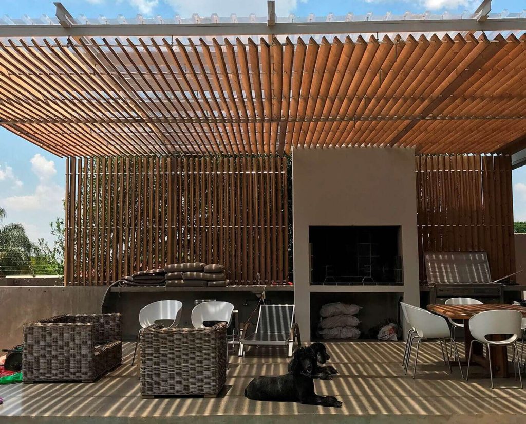 Thermowood Luna Wood Pergola